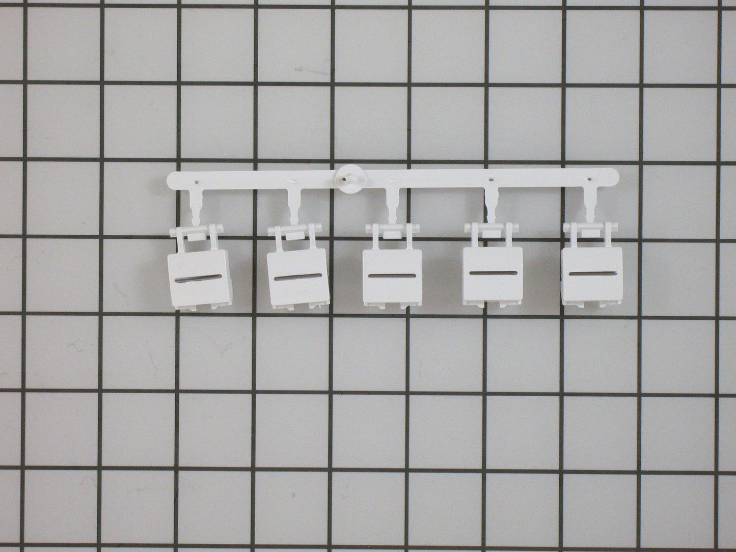 00422169 Bosch Dishwasher Push Button Set of 5, White-1