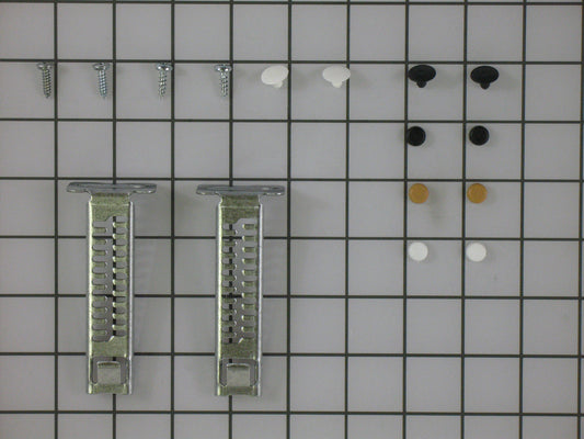 00612653 Bosch Dishwasher Toe Panel Mounting Bracket - Fixing Kit-1