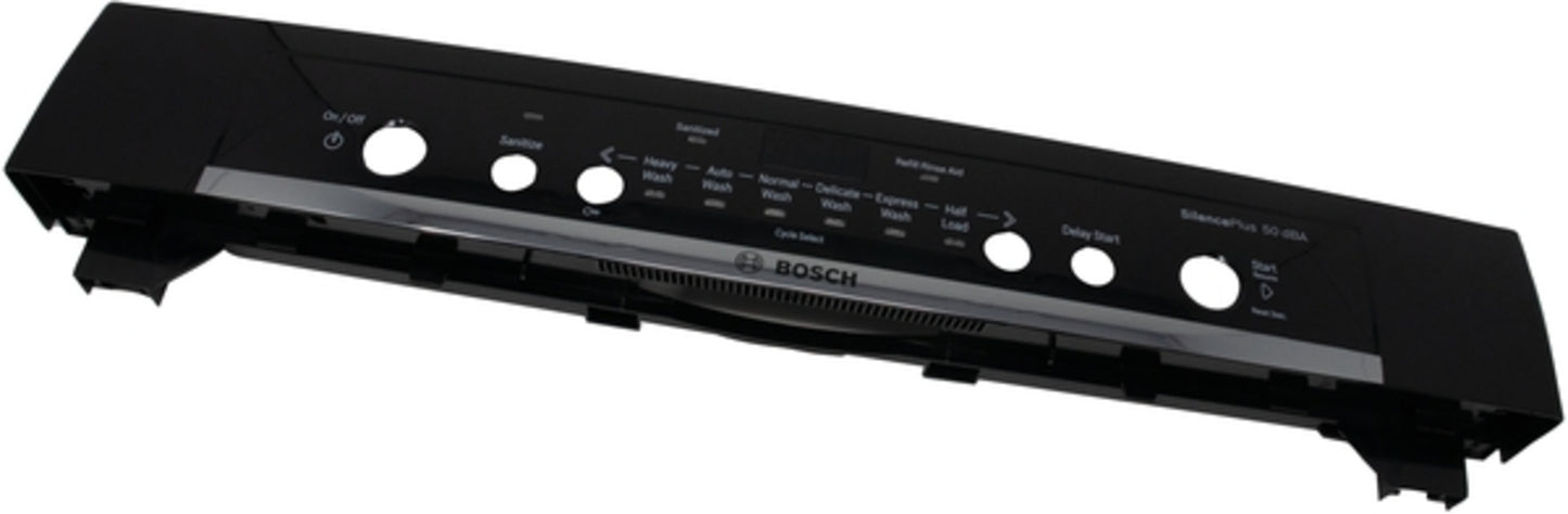 00686801 Bosch Dishwasher Facia Panel, Black-1