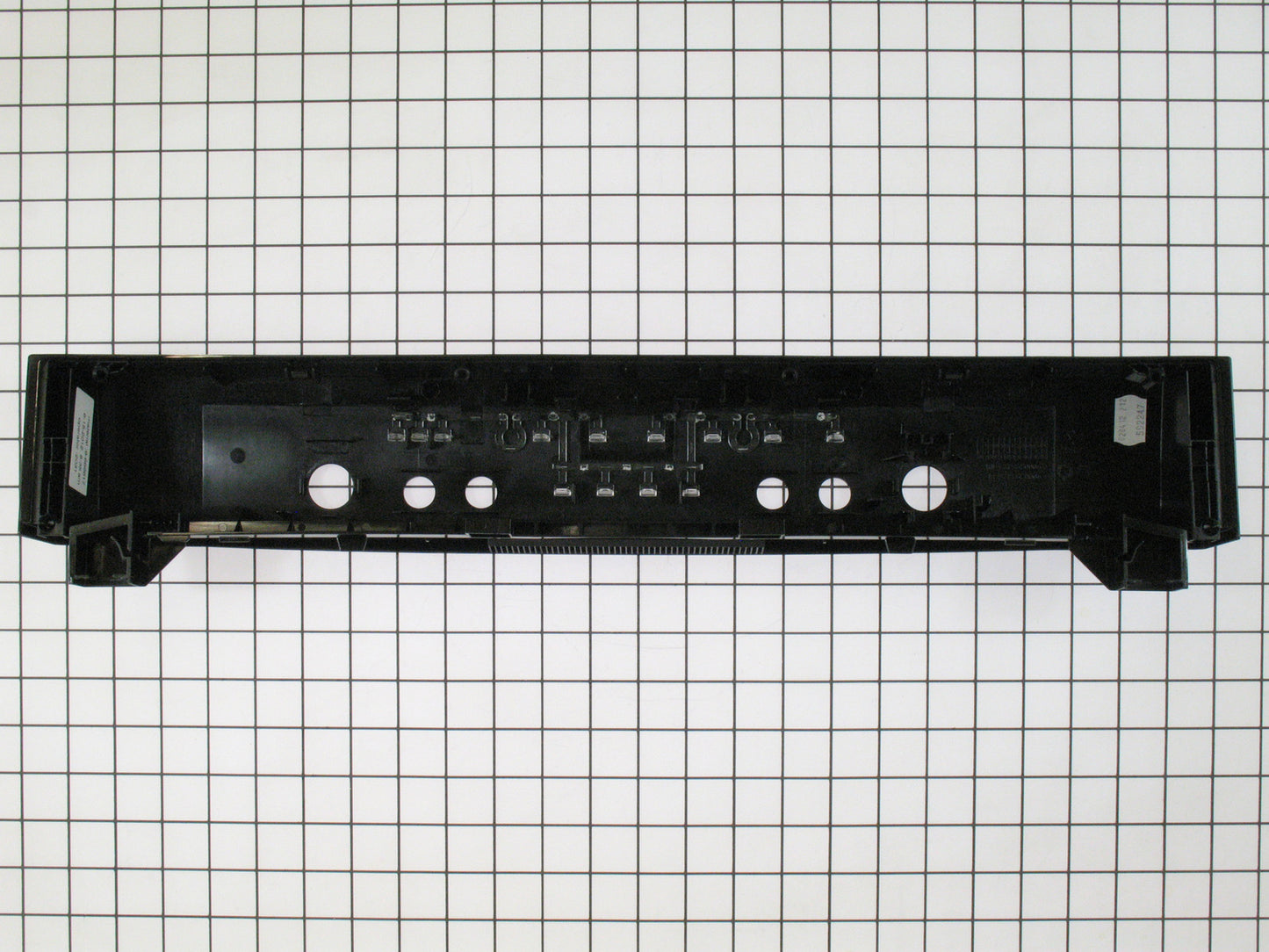 00686807 Bosch Dishwasher Facia Panel, Black-2