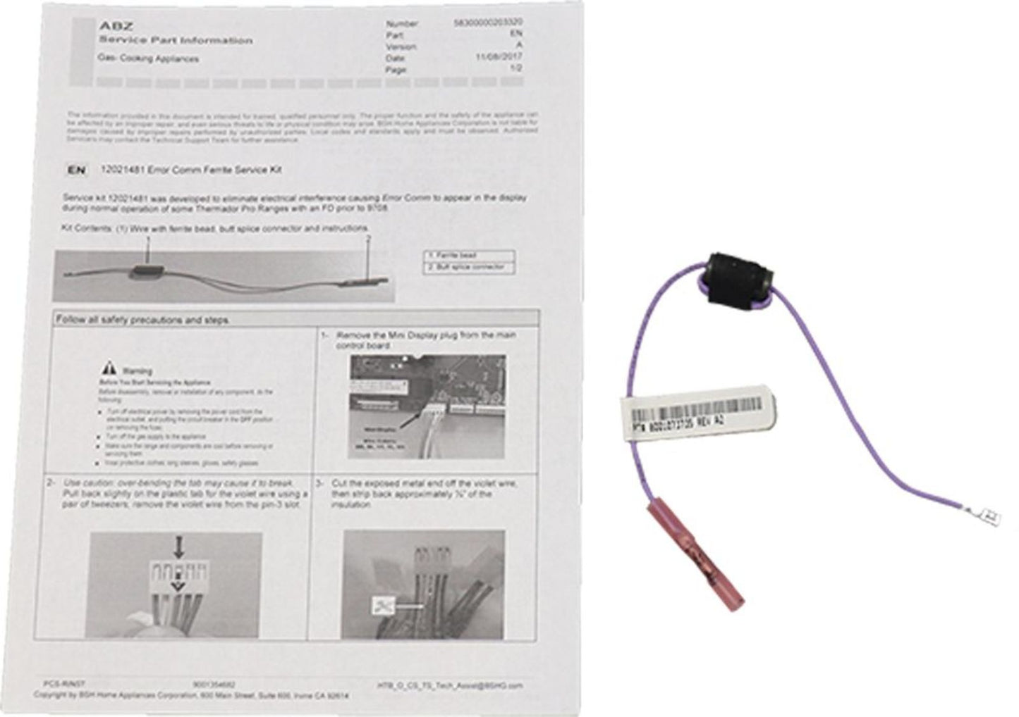 Bosch 12021481 REPAIR SET-1