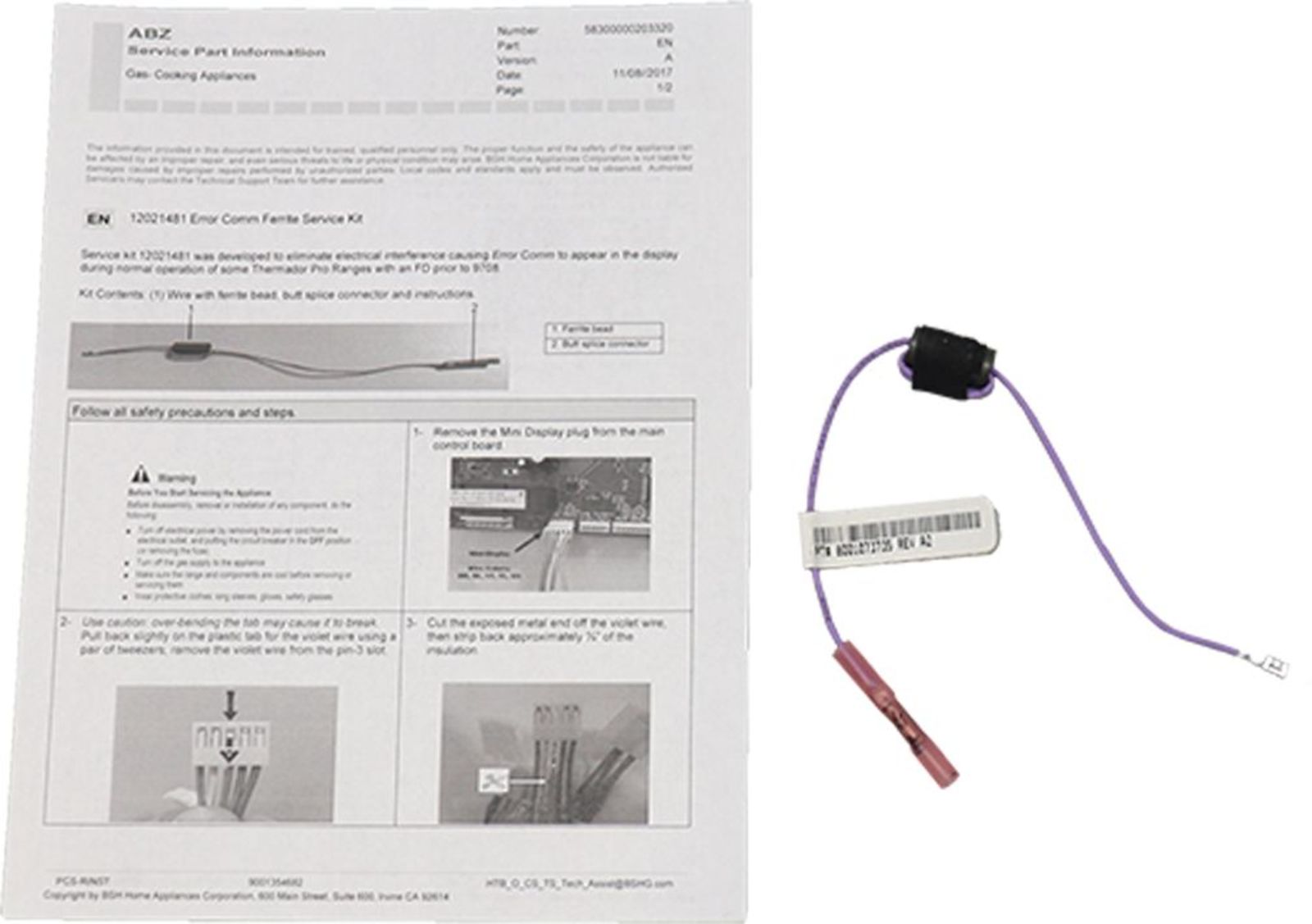 Bosch 12021481 REPAIR SET-1