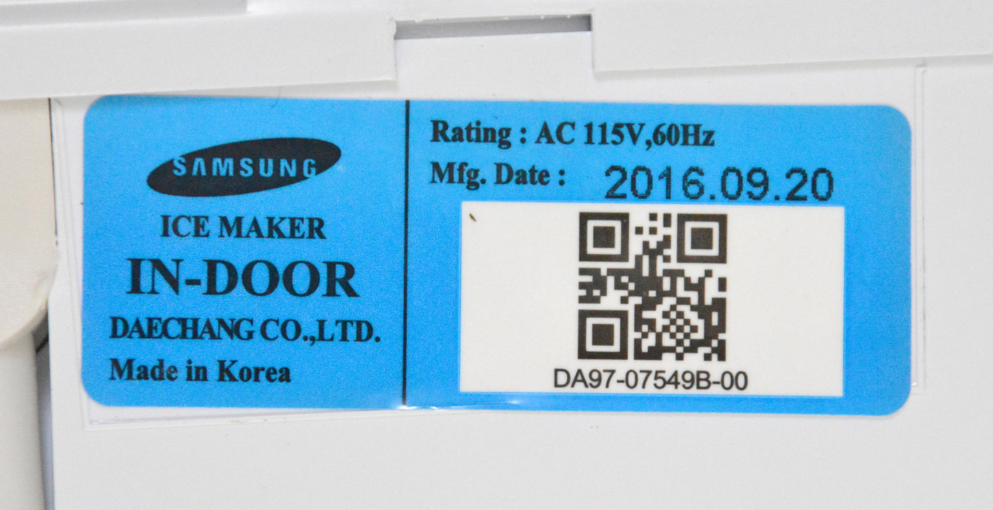 DA97-07549B Samsung Refrigerator Ice Maker Assembly-13