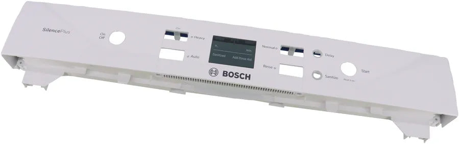 Bosch Dishwasher Facia Panel Part 00770779 -White