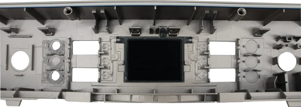 Bosch Dishwasher Facia Panel Part 00770780 - Silver