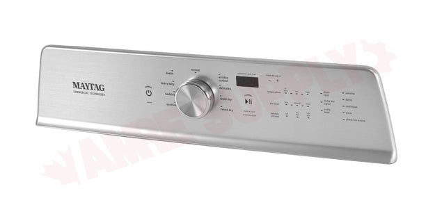 Whirlpool Dryer Part W11089306 - Replacement Overlay -1