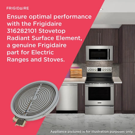 316282101 Frigidaire Range Dual Surface Element,9"/12"-5
