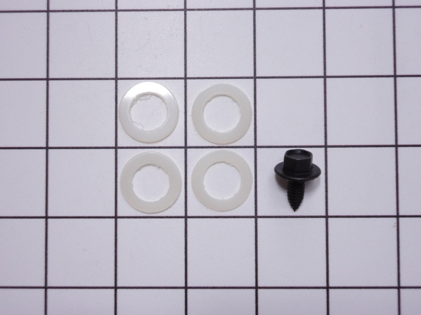 5303918375 Frigidaire Refrigerator Door Hinge Shim Kit-2