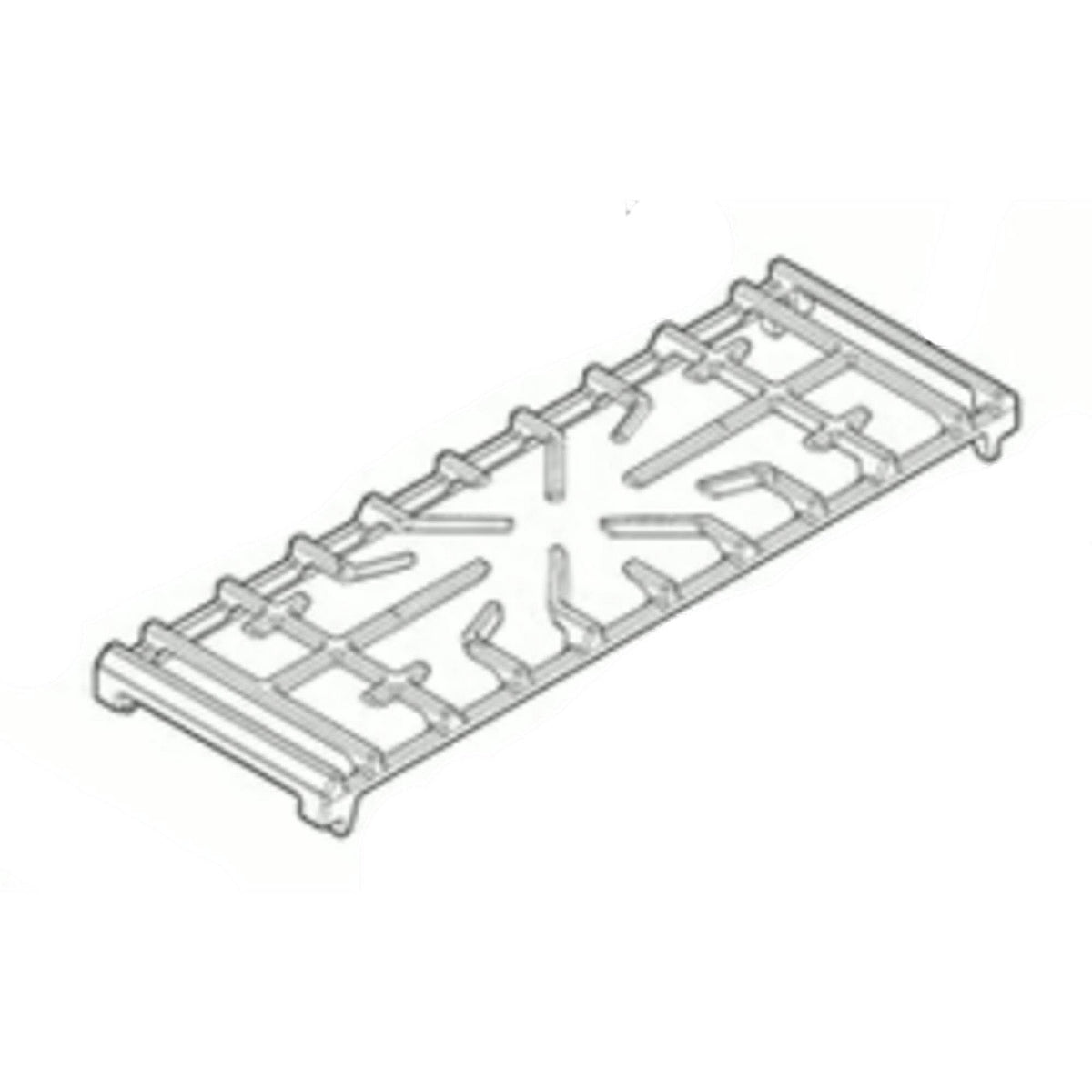 Frigidaire 5304535284 GRATE,BURNER,CENTER-1