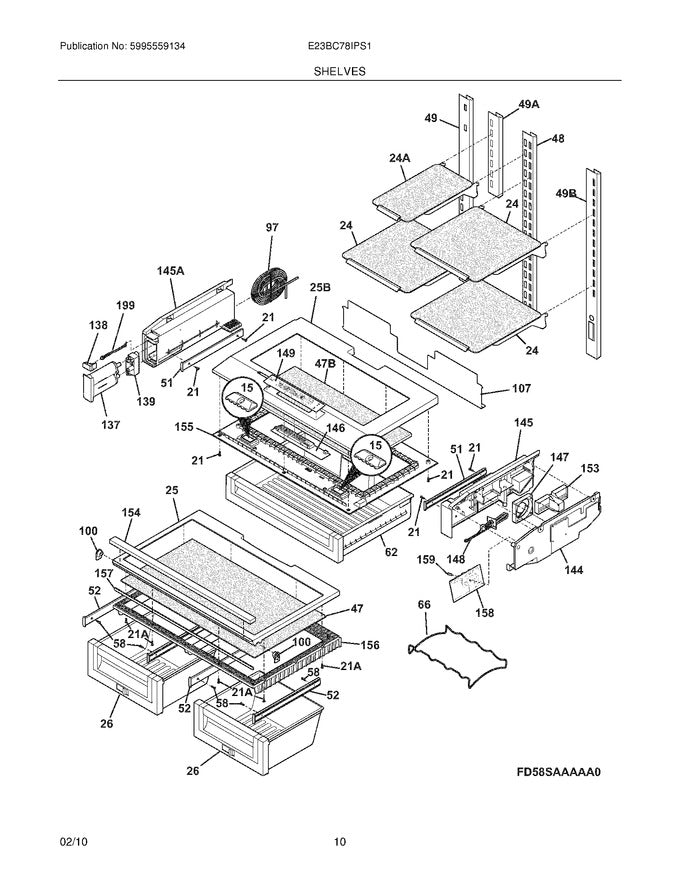 Diagram image for: 5304469950