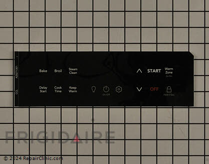 Frigidaire 5304534821 Black Oven Control Overlay -1