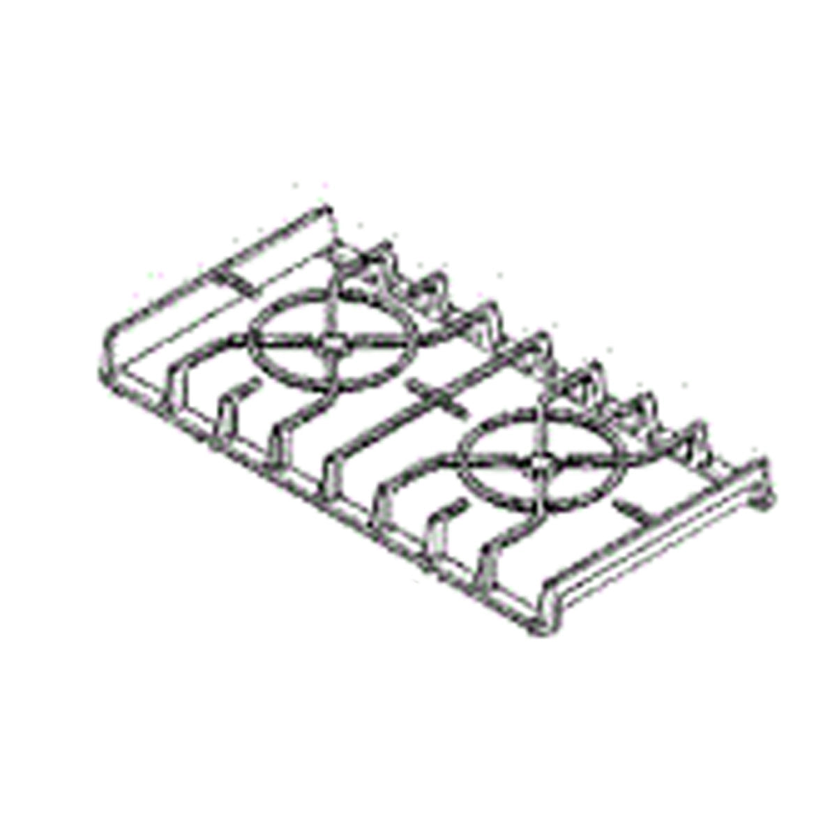 W11380128 Whirlpool Range Burner Grate-1