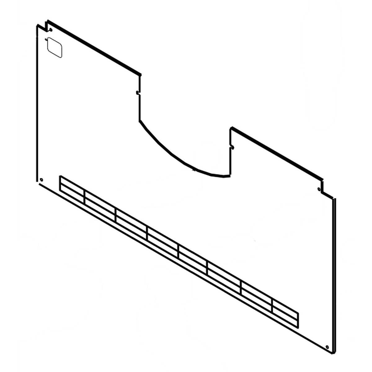 Whirlpool W11690163 COVER-EVAP-1