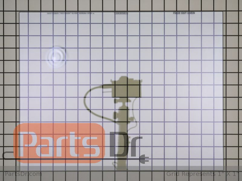 Frigidaire 139085803 Inner Door Glass for Oven Range -1