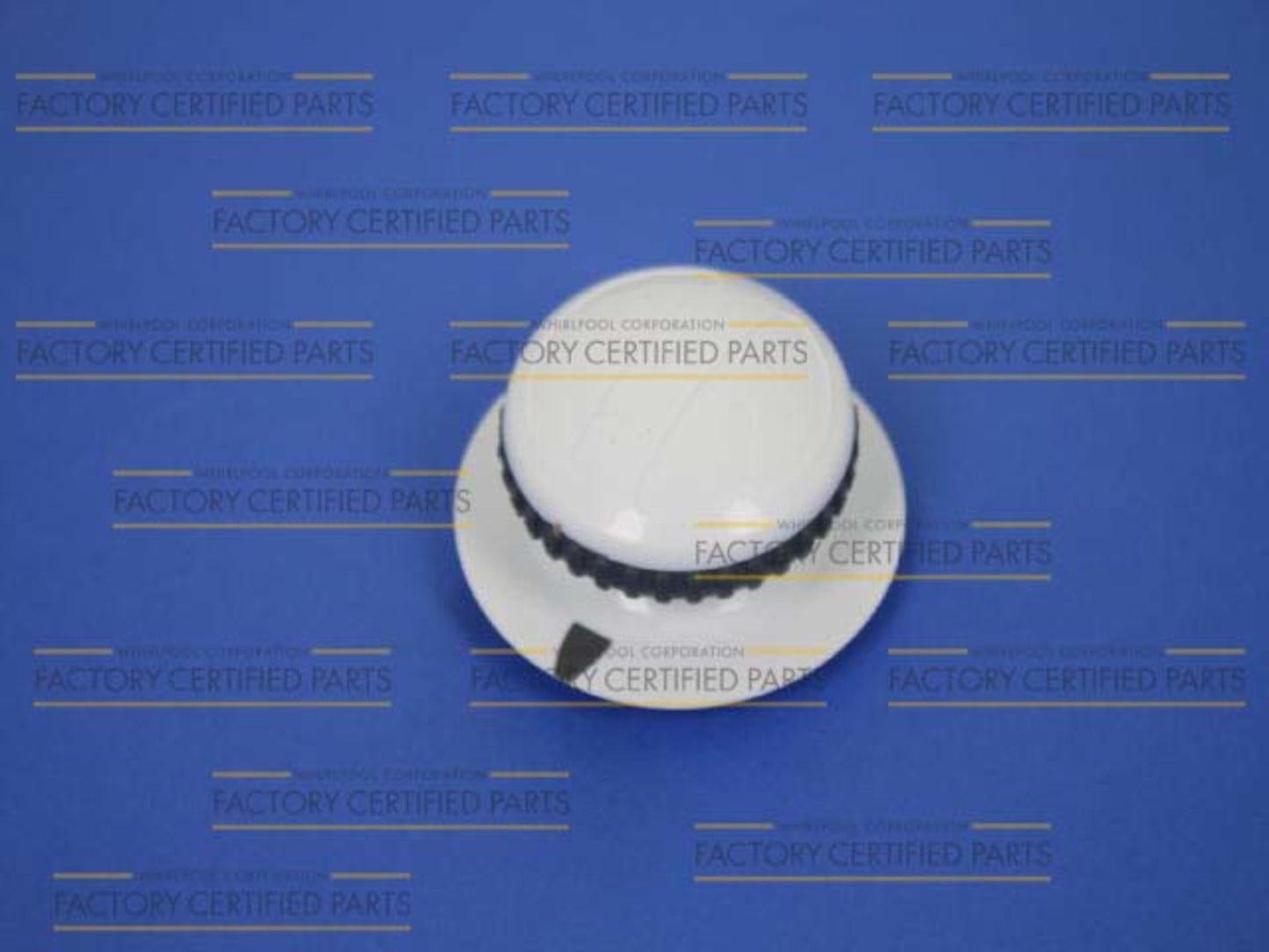 WP37001184 Whirlpool Dryer Timer Knob - White-1