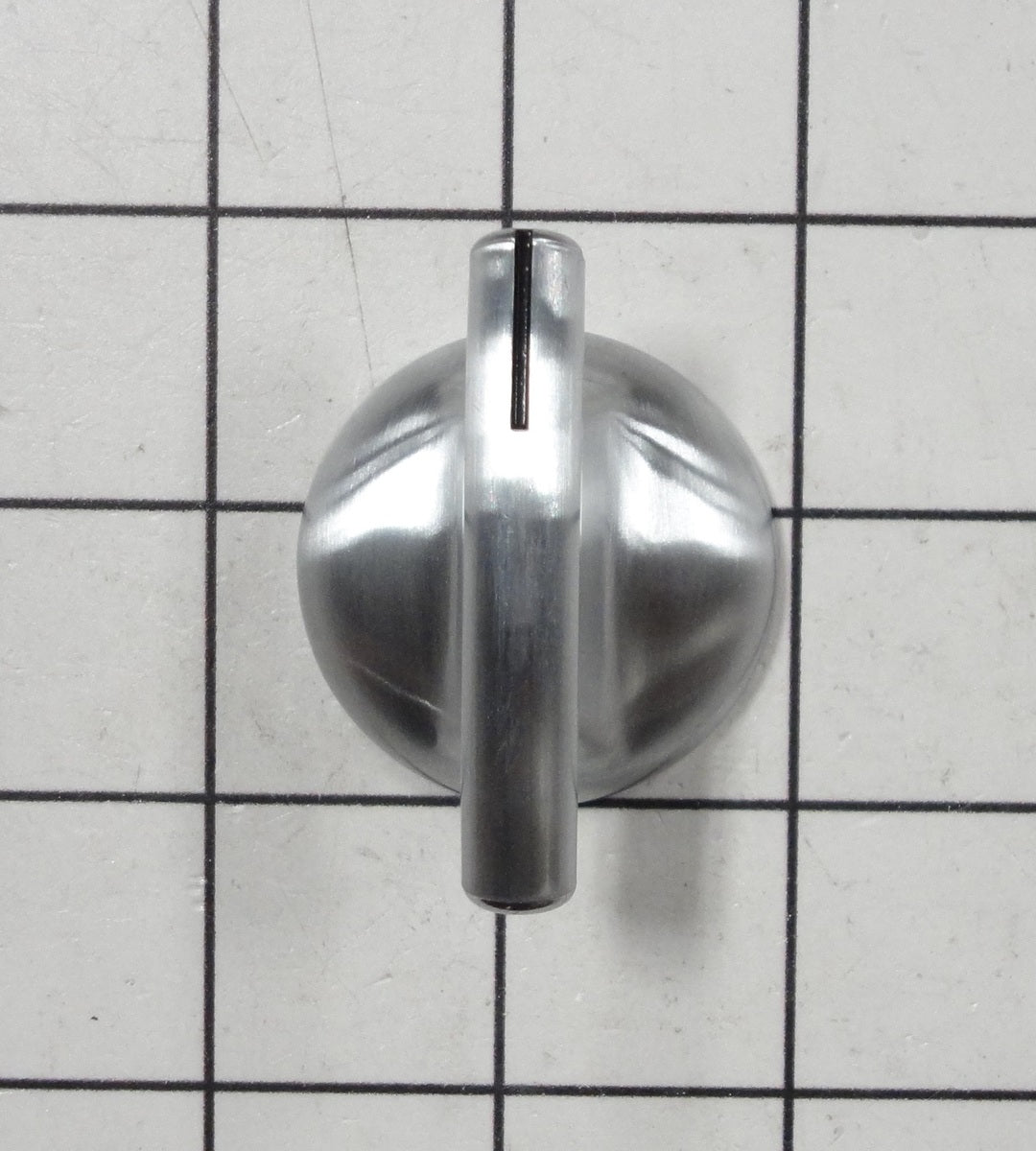 WP74008921 Whirlpool Stove Burner Control Knob - Stainless-1