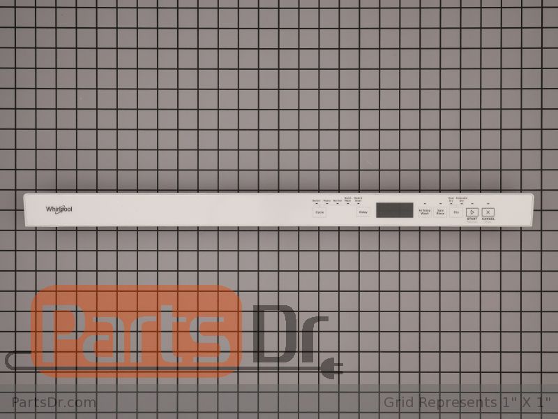 Whirlpool Dishwasher Console Part W11460909 -1