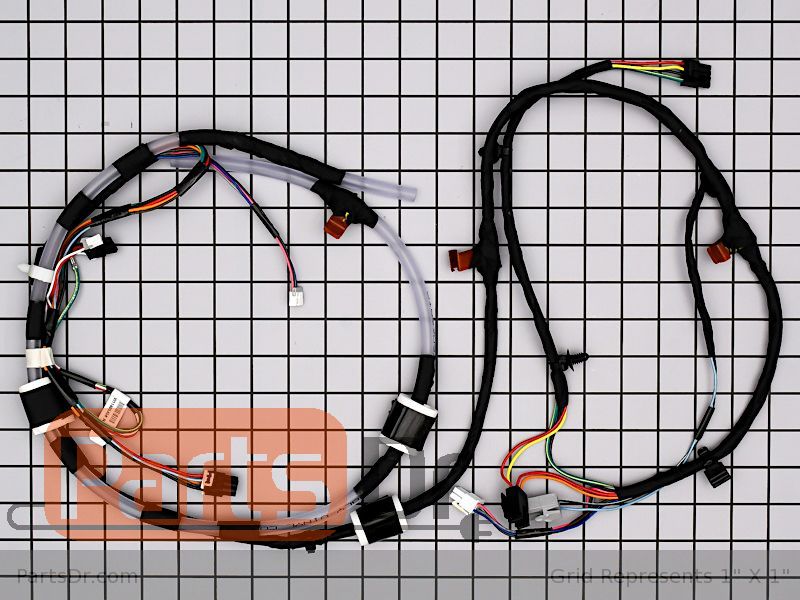 Whirlpool Washer Wire Harness Part W11591637 -1