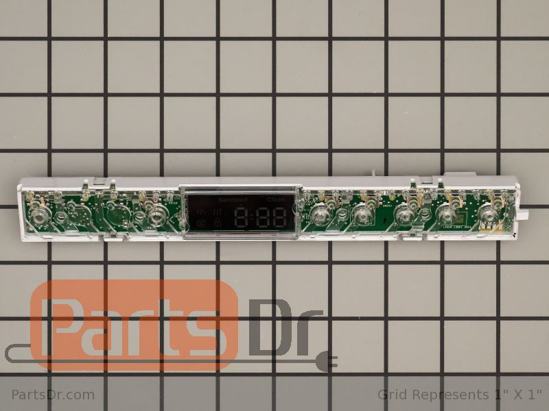 Whirlpool Dishwasher UI Panel Part W11632709-1