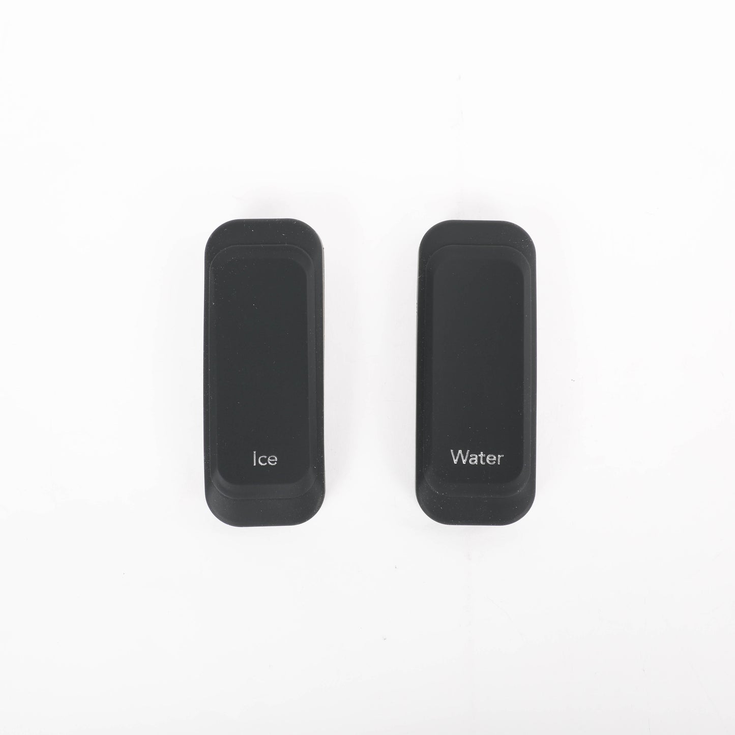 W10133603 Dispenser Actuator Pad Set for Whirlpool Fridge - Black-2
