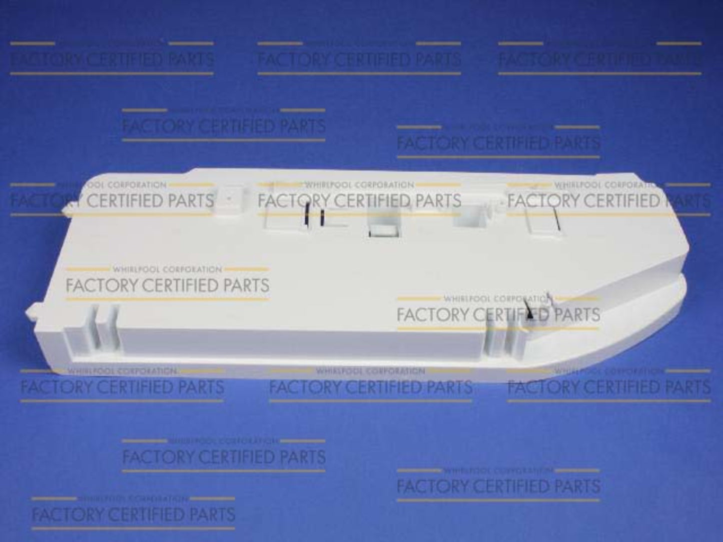 WPW10122078 Whirlpool Refrigerator Pantry Drawer End Cap - Left Side-1