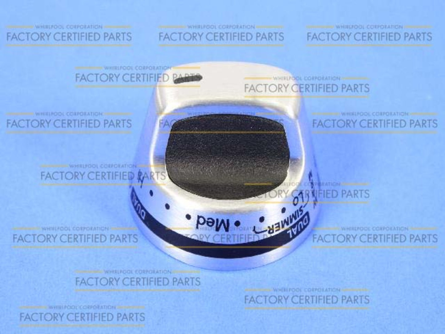 Whirlpool WPW10156260 Knob - Stainless-1