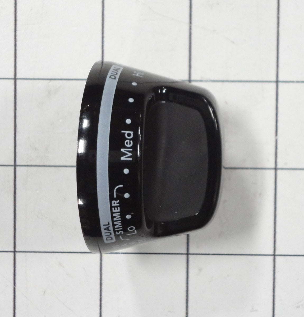 Whirlpool WPW10193255 Knob Black - Left Rear, Left Front, Right Rear-6