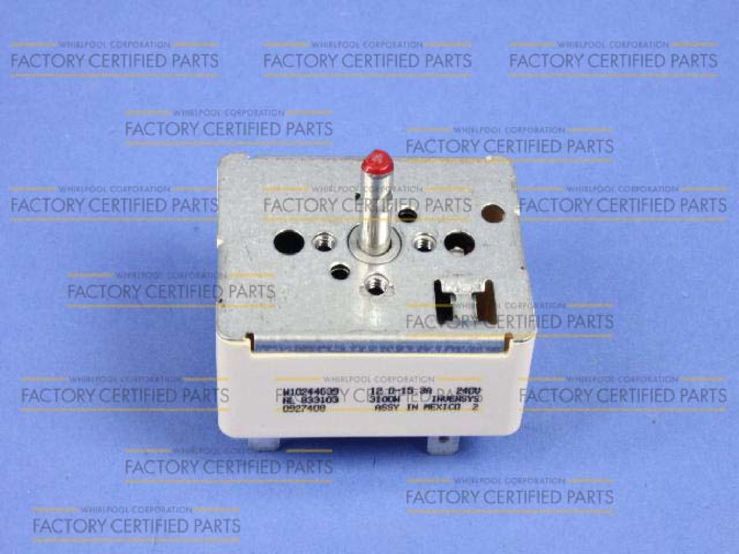 WPW10244639 Whirlpool Cooktop Infinite Switch-1