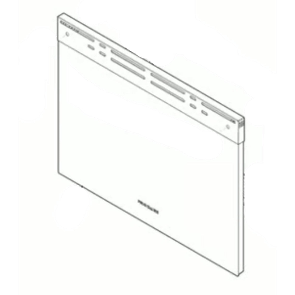 Frigidaire 5304534354 DOOR ASSEMBLY,OUTER,STEEL/GL-1