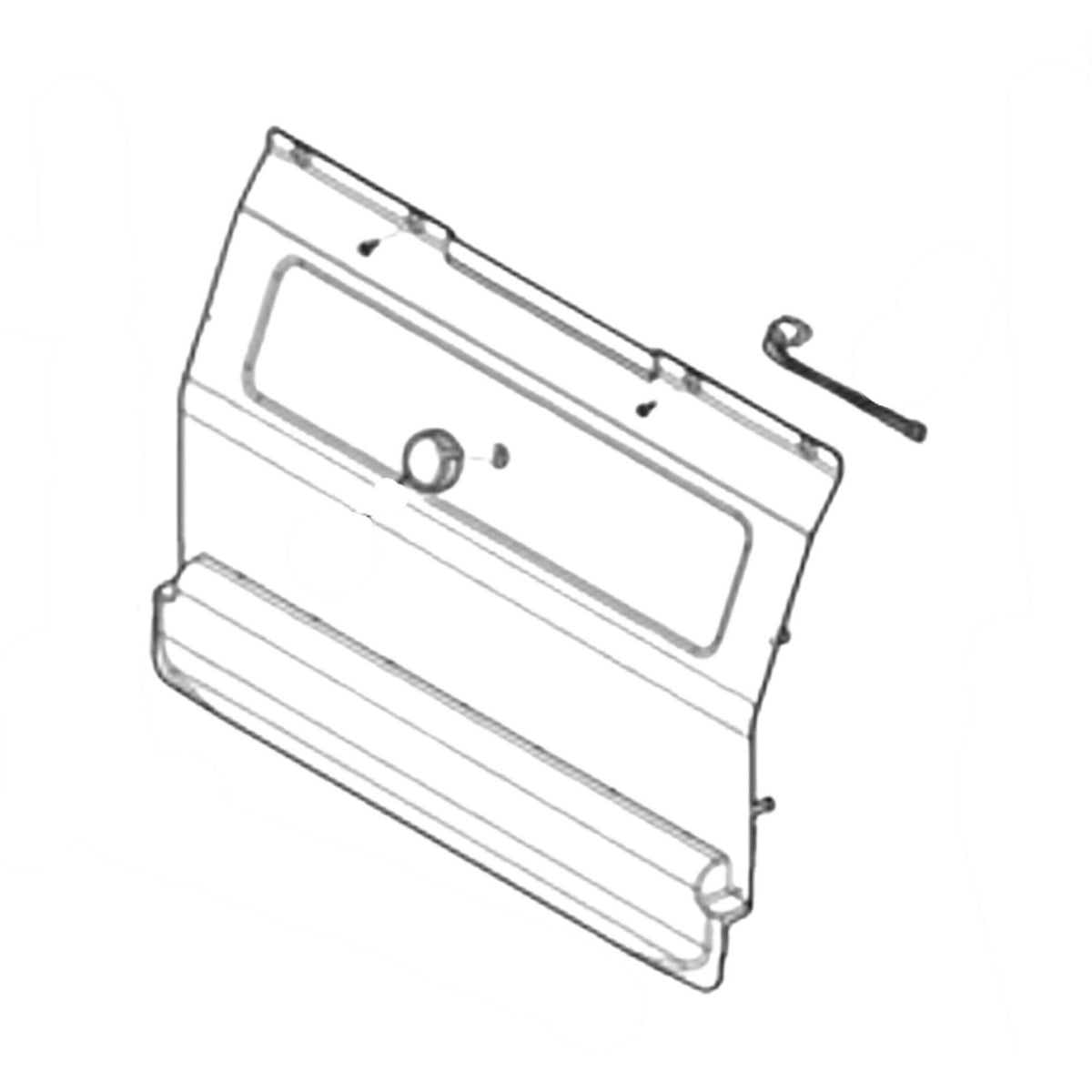 Frigidaire 5304532168 COVER ASSEMBLY,EVAPORATOR CO-1