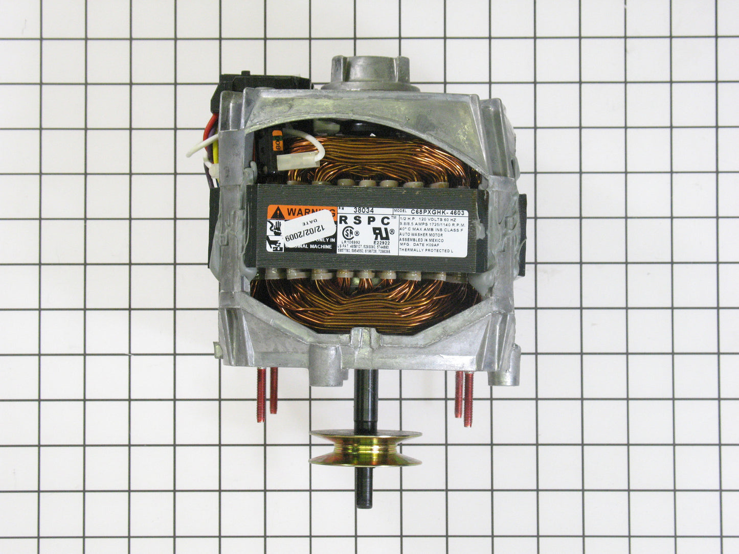 38034P Speed Queen Washer Motor, 37623 Two Speed-1