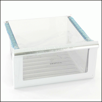 Frigidaire 5304519461 Refrigerator Crisper Pan with Rear Rollers -1