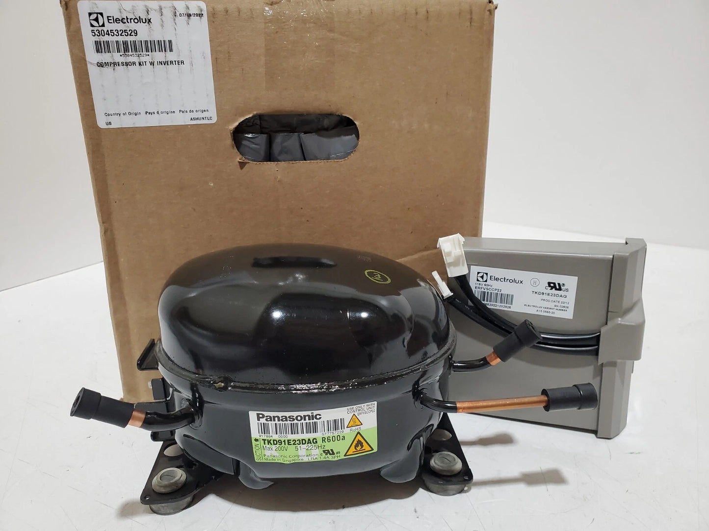 Frigidaire 5304532529 Refrigerator Compressor Kit with Inverter -1