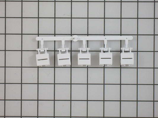 00422169 Bosch Dishwasher Push Button Set of 5, White-1