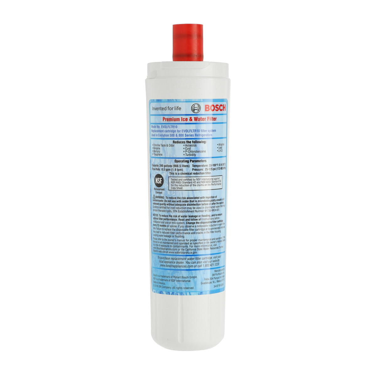 00640565 Bosch Refrigerator Premium Ice & Water Filter-3