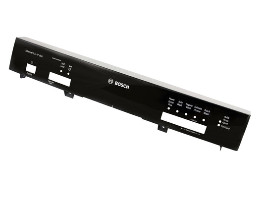 00665888 Bosch Dishwasher Facia Panel-Black-1