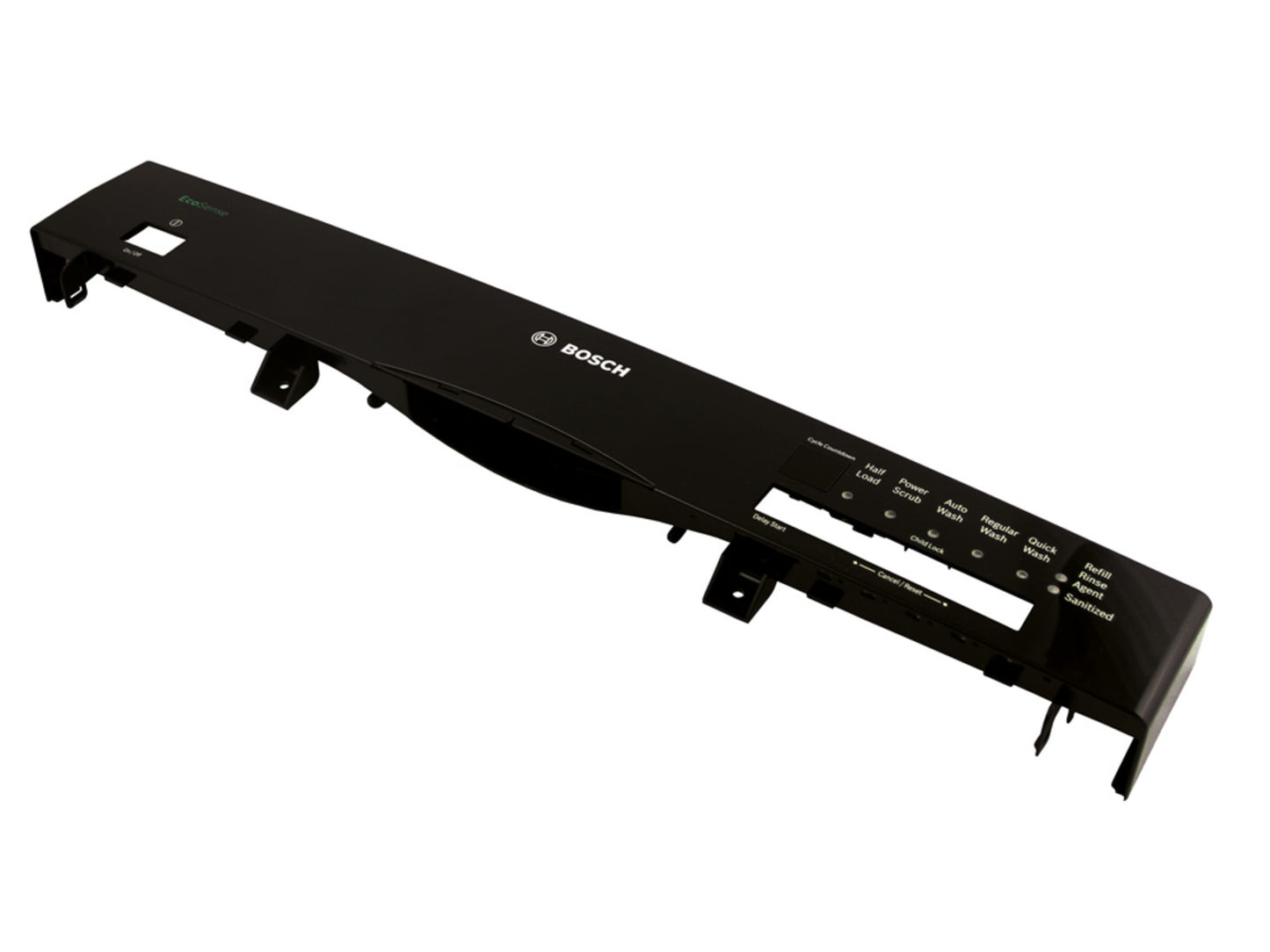 00683957 Bosch Dishwasher Panel-Facia, Black-2