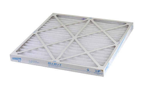 Aerostar Series 400 25x25x2 MERV 8 Pleated Furnace Air Filter