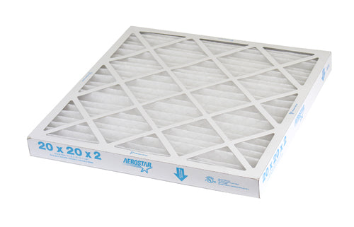 Aerostar Series 400 Pleated Furnace Air Filter 20x20x2 MERV 10 High Capacity