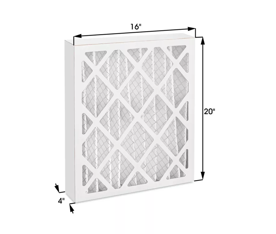 Aerostar Series 400 Pleated Furnace Air Filter 16x20x4 MERV 10 High Capacity -2