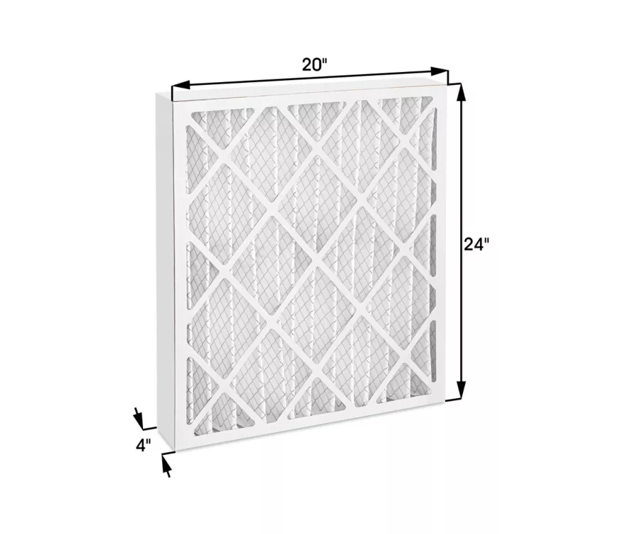 Aerostar Series 400 Pleated Furnace Air Filter 20x24x4 MERV 10 High Capacity -2