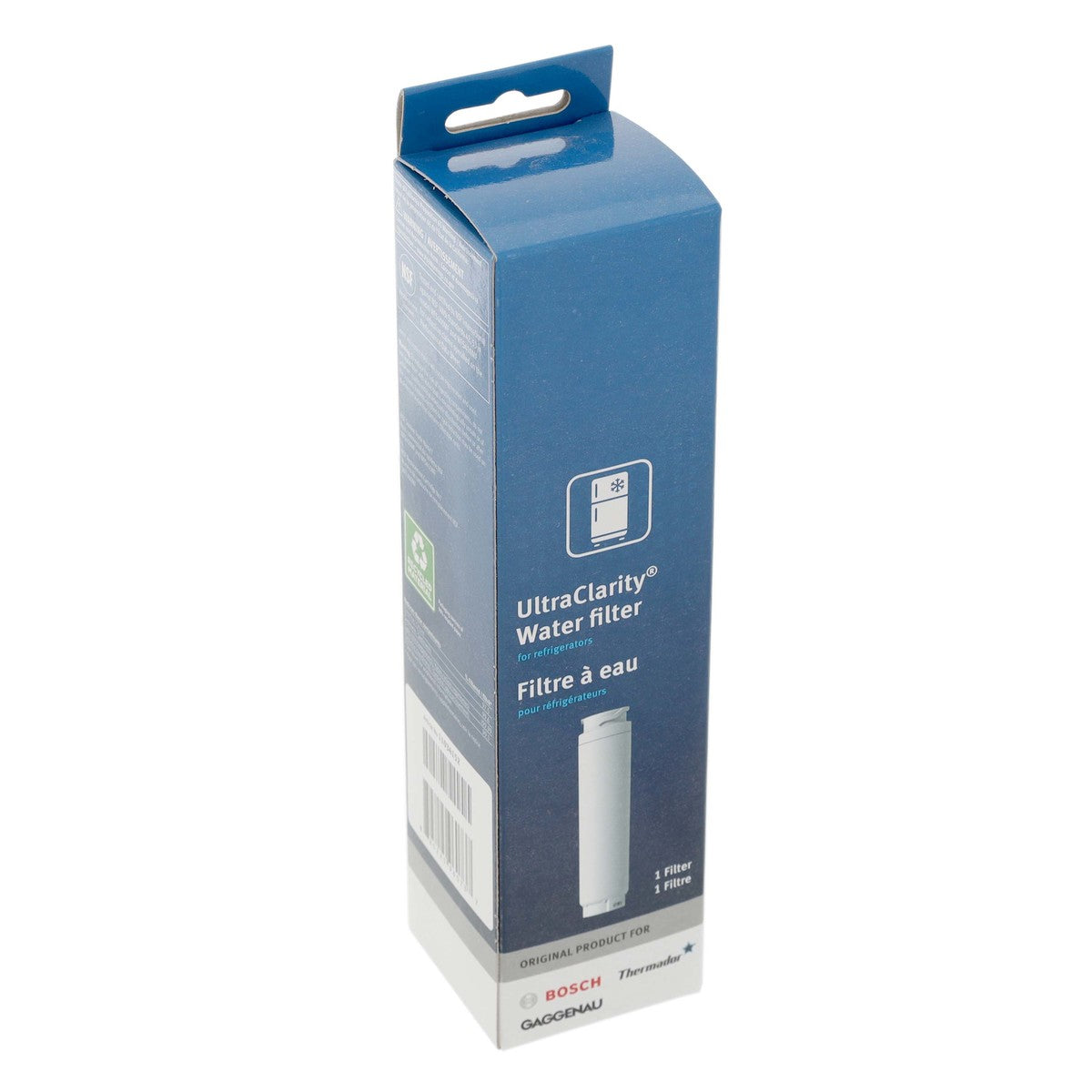 11034152 Bosch UltraClarity Refrigerator Water Filter, BORPLFTR10, RA450010, REPLFLTR10-8