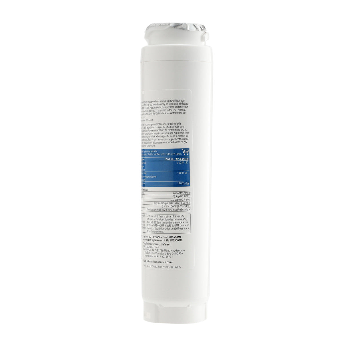 Bosch 11048053 UltraClarity Water Filter 3 Pack-3