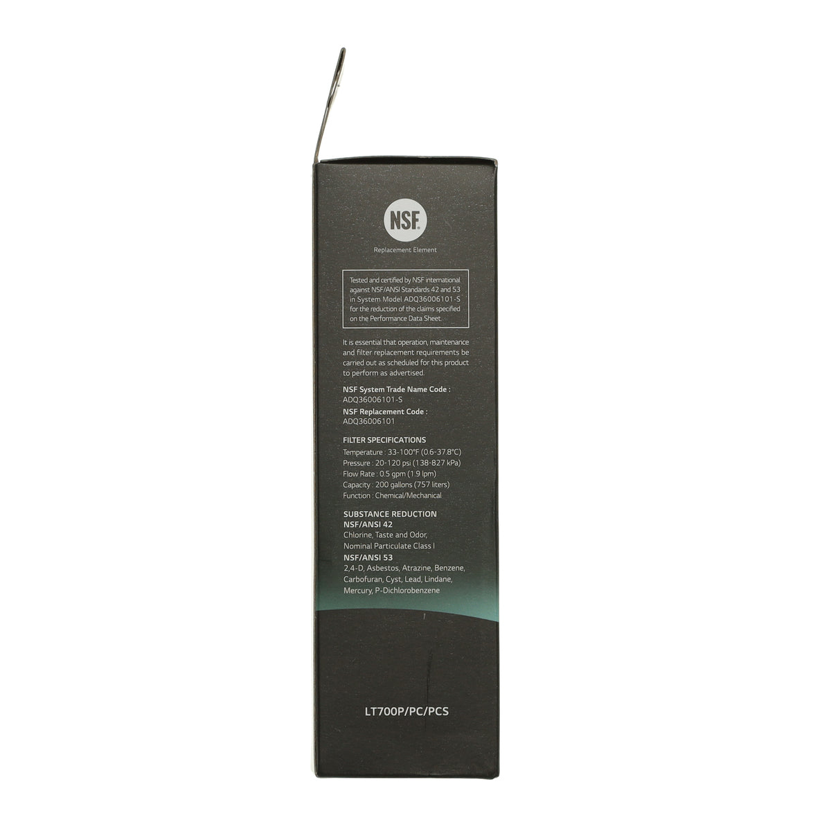 AGF80300702 LG Water Filter (LT700P)-12