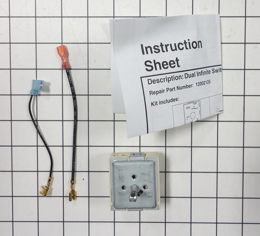 12002125 Whirlpool Stove Dual Surface Burner Switch Kit-1