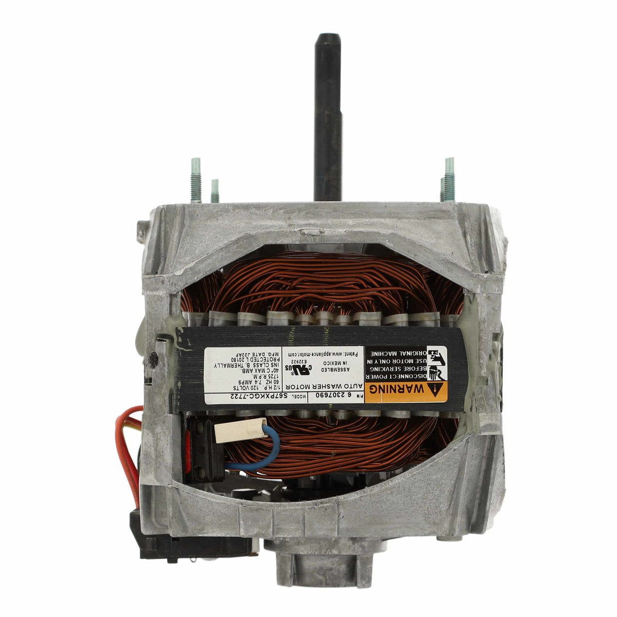 12002351 Whirlpool Washer Drive Motor, One Speed-5