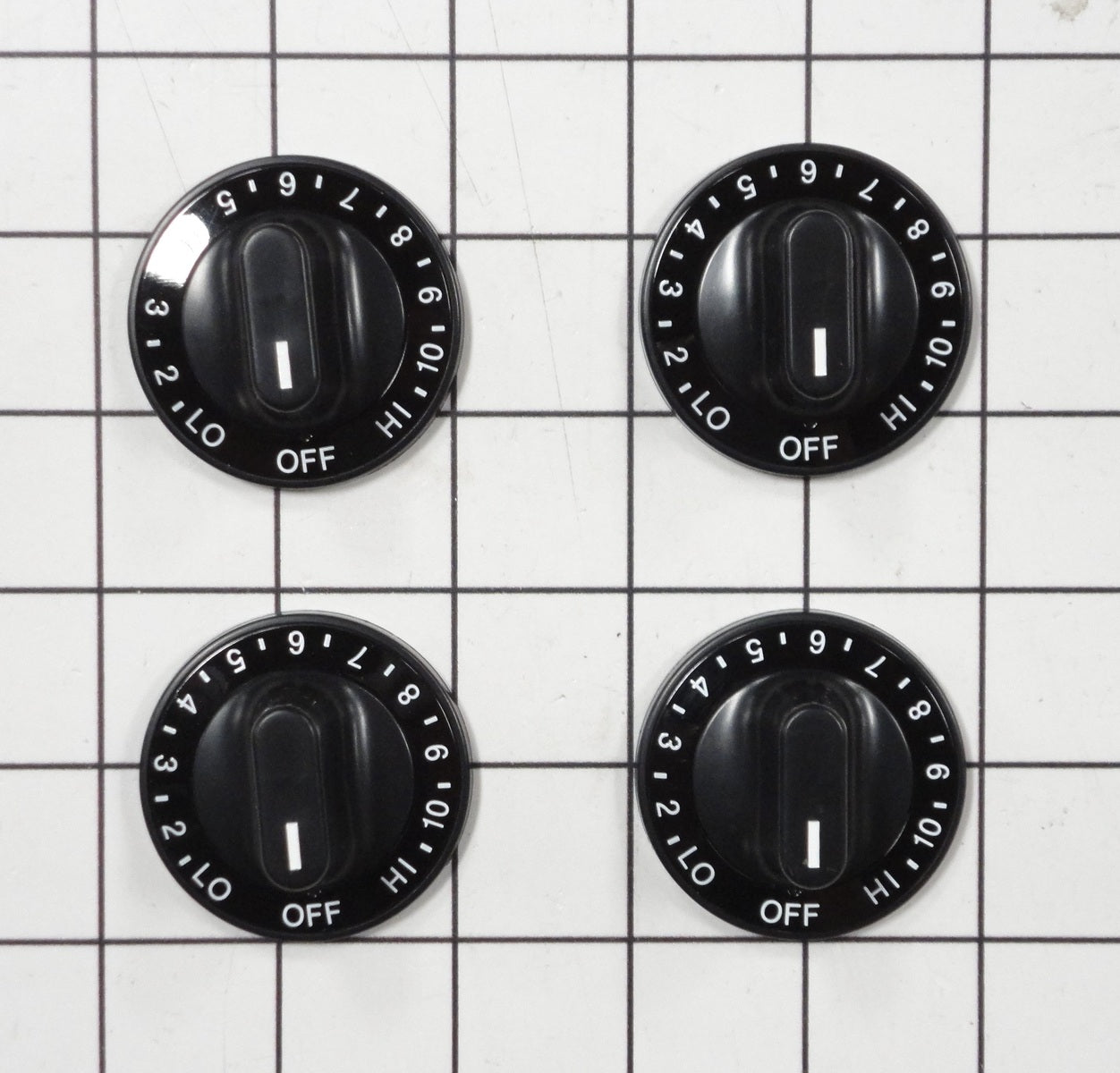 12200035 Whirlpool Range Burner Knob Kit, Set of 4-1