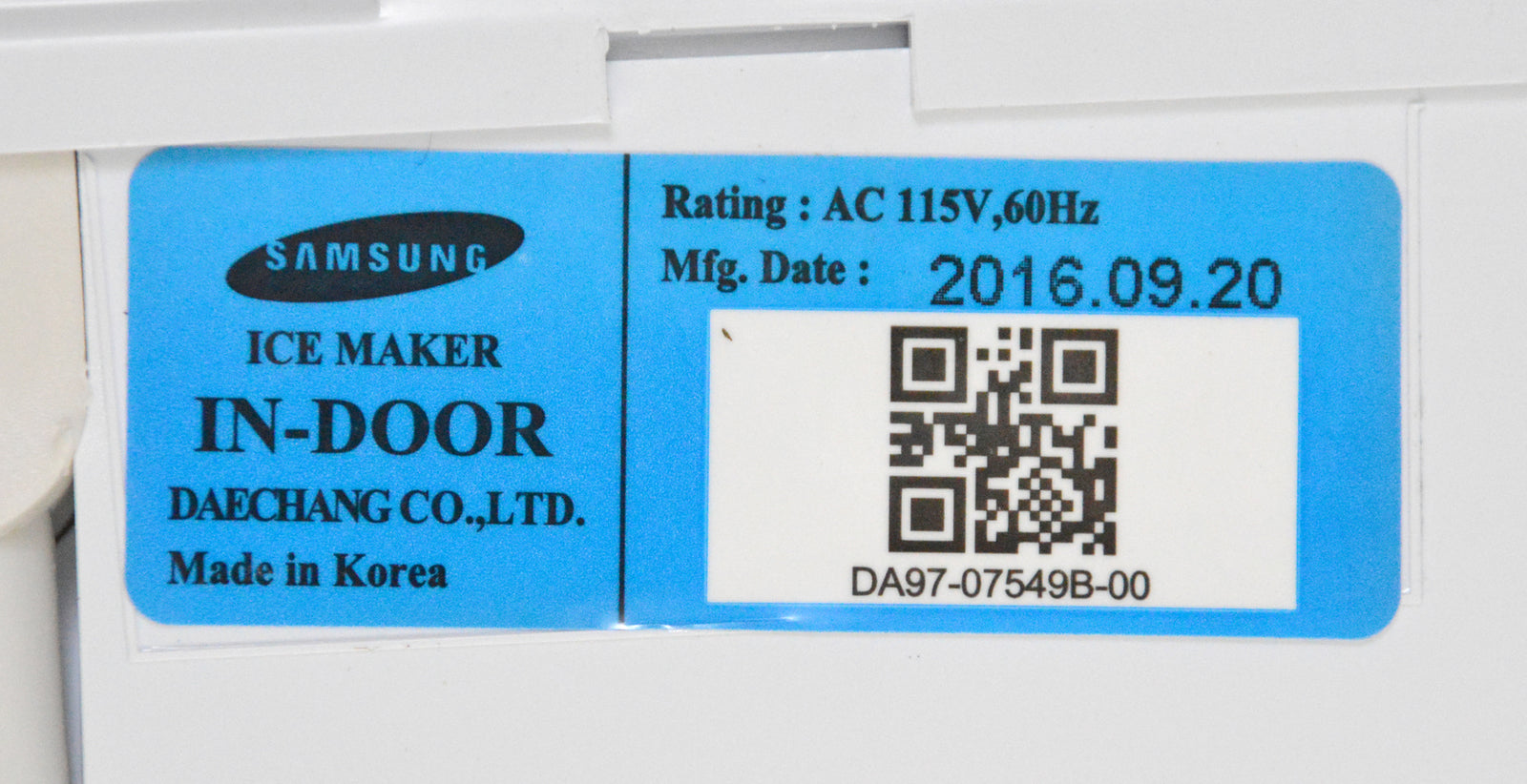 DA97-07549B Samsung Refrigerator Ice Maker Assembly-13