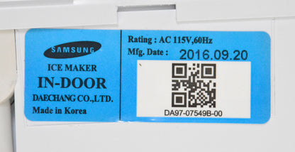 DA97-07549B Samsung Refrigerator Ice Maker Assembly-13