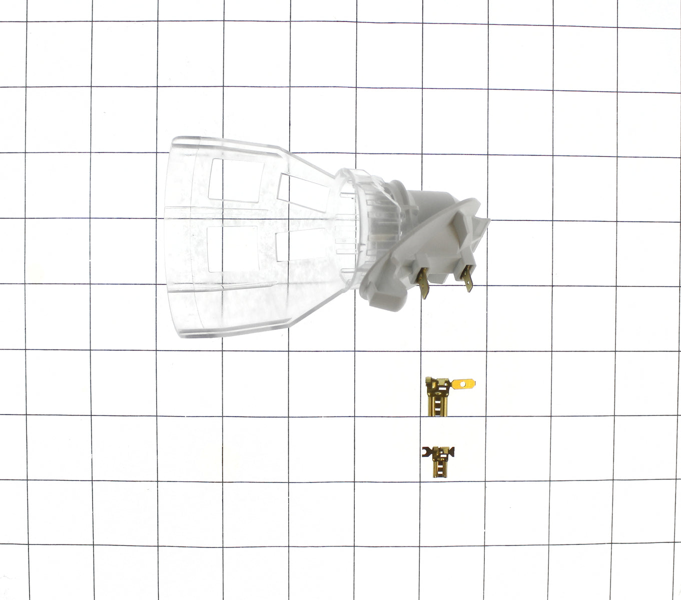 Whirlpool 4387478 Refrigerator Light Bulb Socket Kit-13